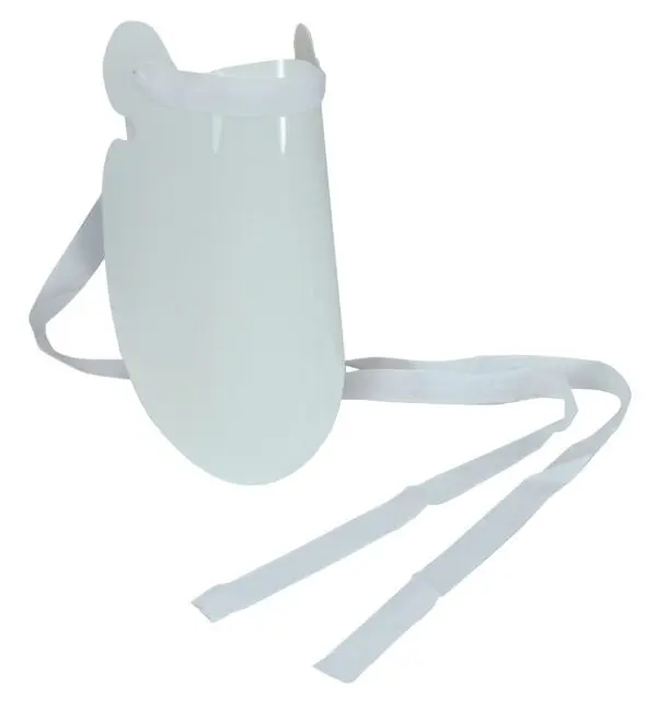 A Sock Aid with white straps for securing round the foot, displayed against a plain background.