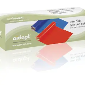 A box labelled "Non-Slip Silicone Roll" displays blue and red rolls; each roll measures 200 x 1000 x 6 mm.