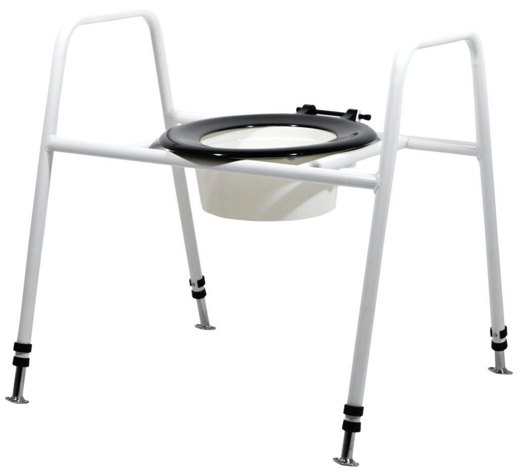 Solo Skandia Combined Bariatric Raised Toilet Seat and Frame Inspire Community Trust