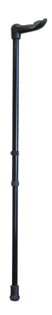Photo of Palm Grip Ergonomic Handled Walking Stick - Left Hand