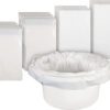 Commode Liners with Absorbent Pads - Box of 50 - Image 7