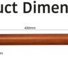 Modern Grab Rail 400mm - Image 3