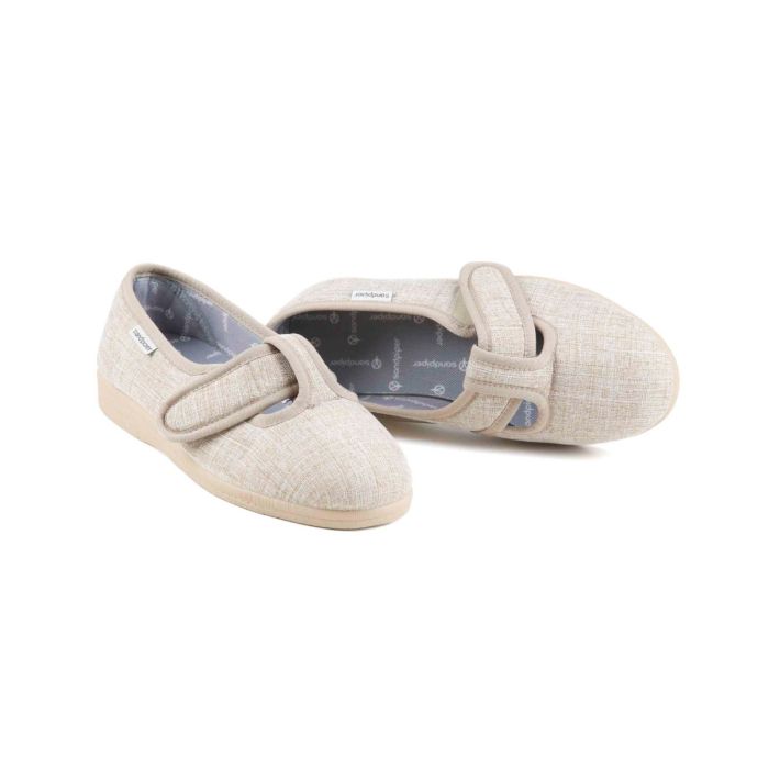 Photo of Tracy Ladies Extra-Wide Canvas House Shoe